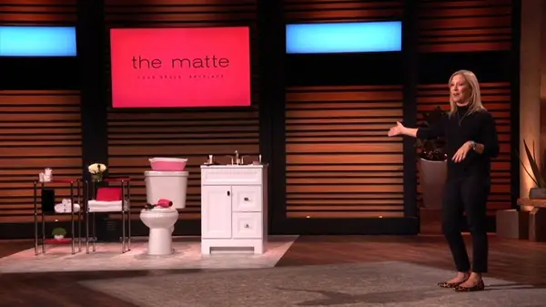 Melissa Clayton pitches The Matte on Shark Tank Season 12