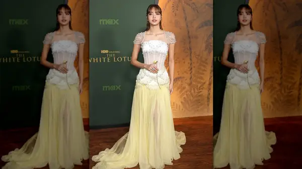 Lalisa Manobal attends the premiere of the third season of The White Lotus
