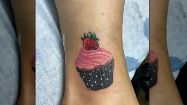 cupcake tattoo