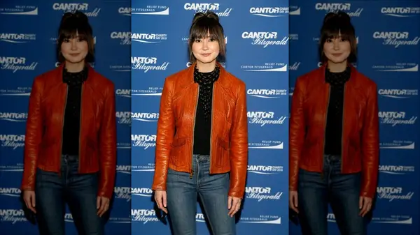 Half up high ponytail on short hair