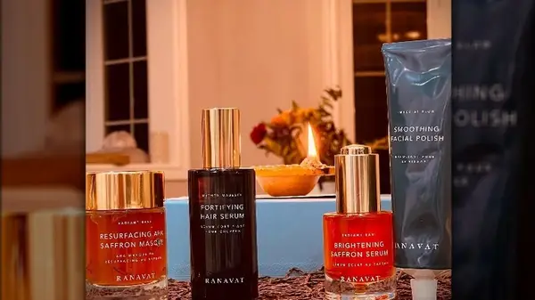 Ranavat products in candle light 