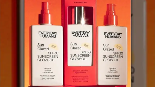 Everyday Humans SPF bottles 