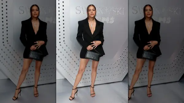 Antonia Gentry at Swarovski SKIMS launch