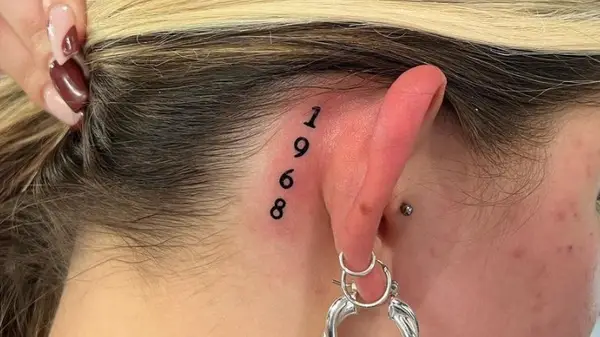 Date tattoo