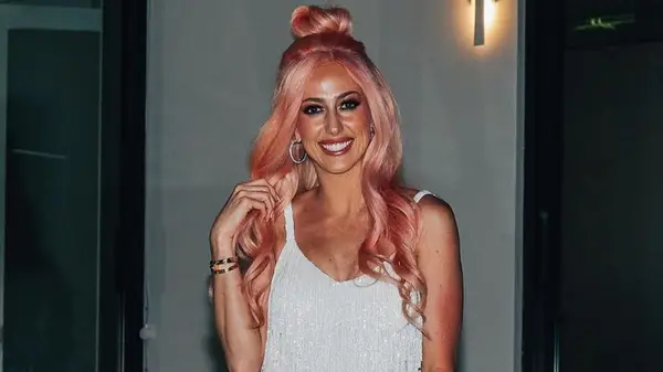 Brittany Mahomes pink hair