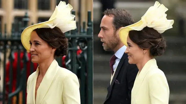 Pippa Middleton at the coronation of King Charles III