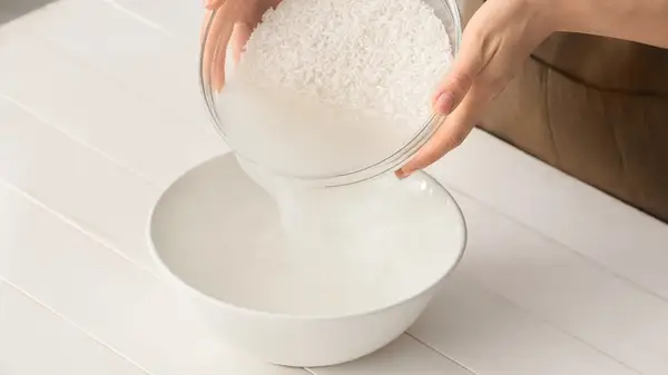 Rice water dish 