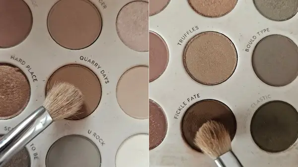 Brown eyeshadows