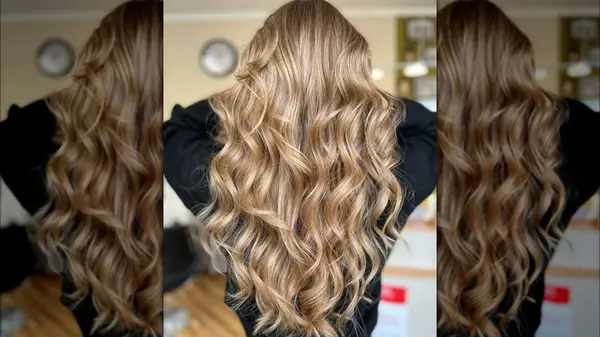 Cinnamon bronde hair