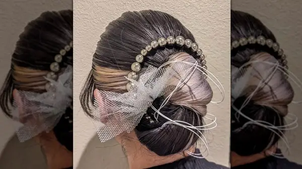 Futuristic decorative bun