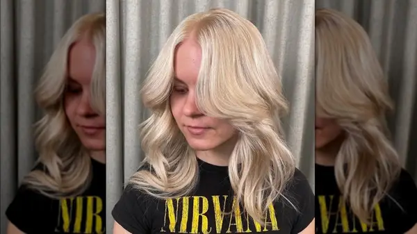 woman with kitty cut