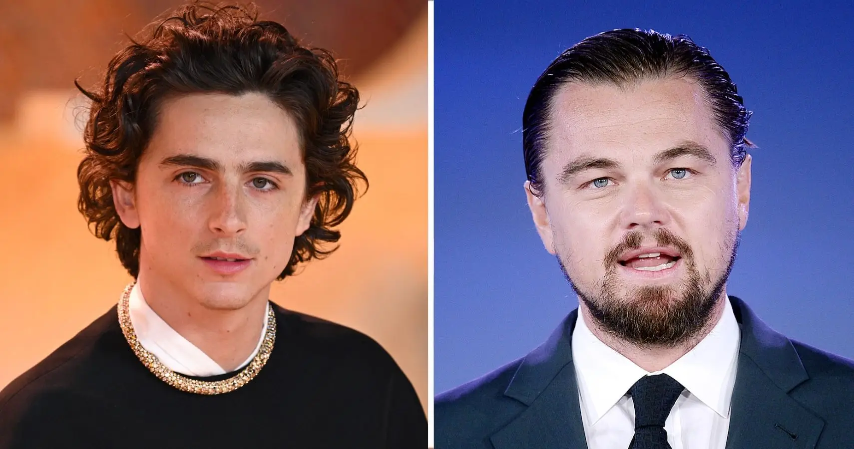 ティモシー・シャラメとレオナルド・ディカプリオ