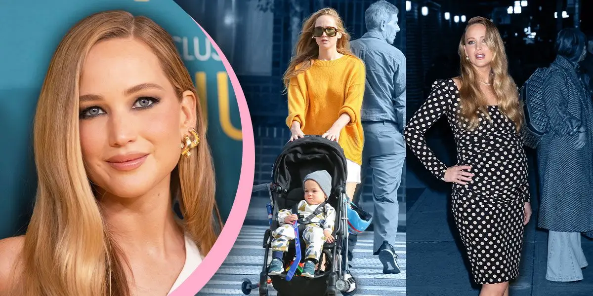 Jennifer Lawrence z dzieckiem