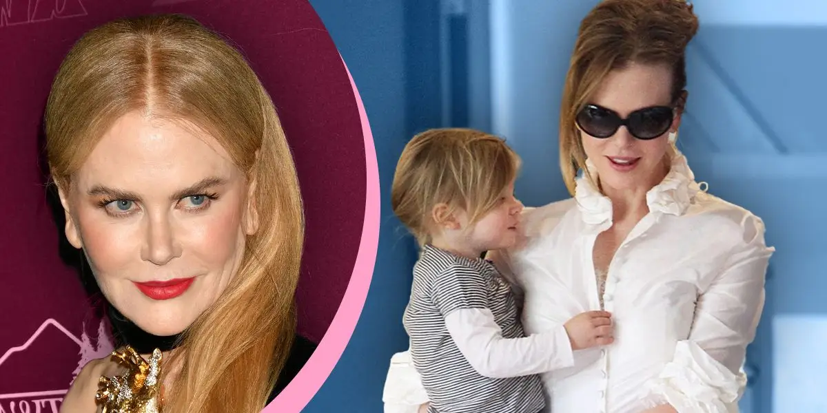 Mladá Nicole Kidman s adoptivní dcerou