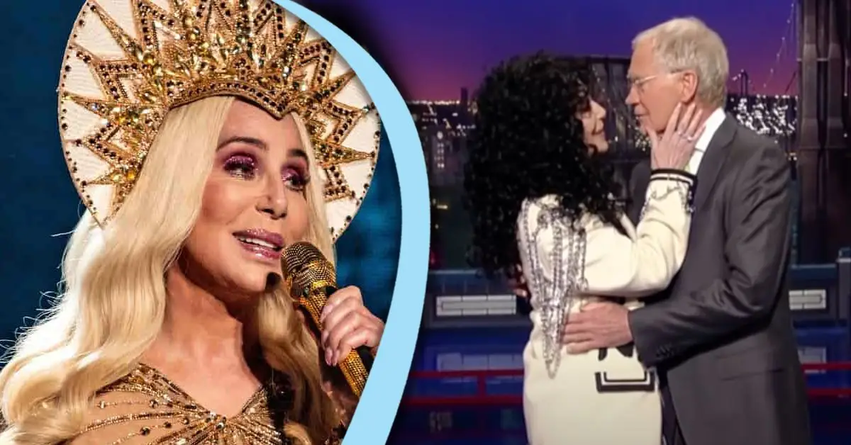 Cher kyssede David Letterman gentagne gange