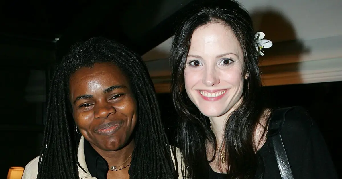 영화 시사회 애프터파티에 참석한 트레이시 채프먼과 메리 루이스 파커