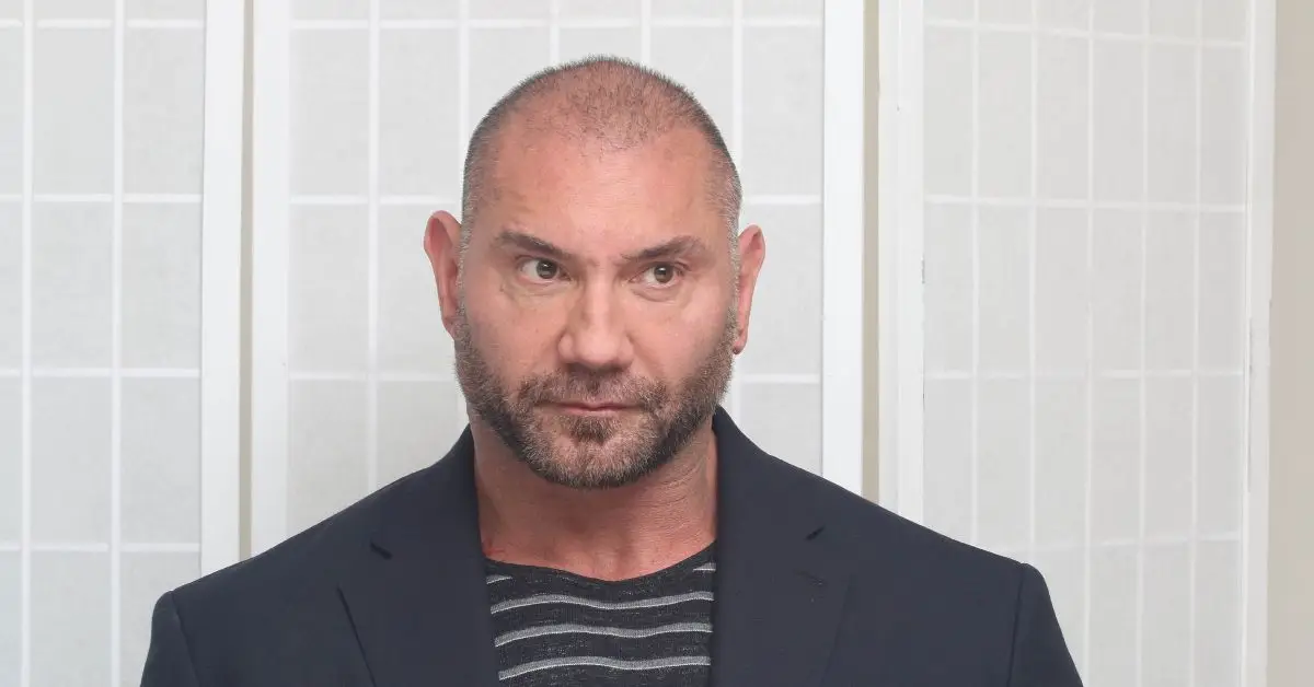 Dave Bautista a l'air en colère