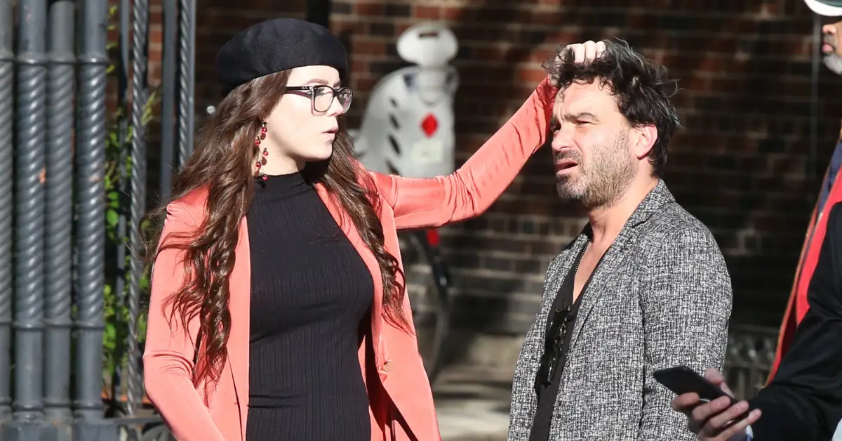 Johnny Galecki e l'ex