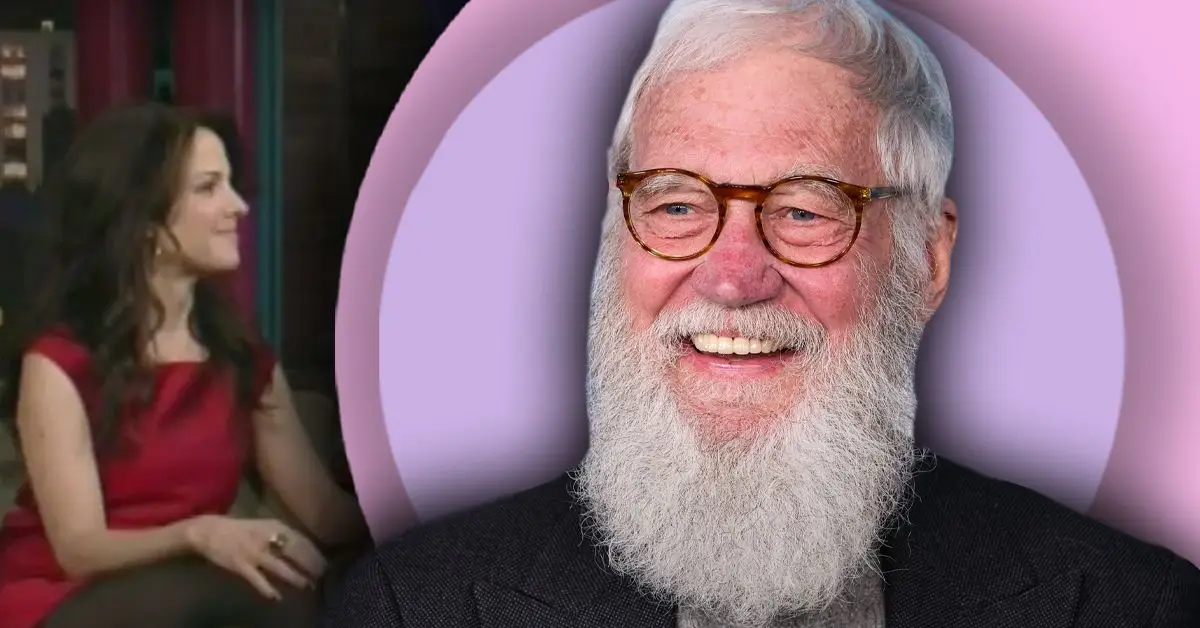 デビッド・レターマンとメアリー＝ルイーズ・パーカーのインタビュー