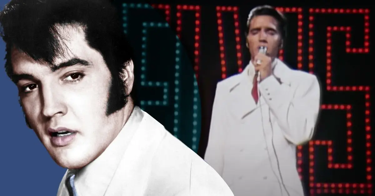 Elvis Presley sjunger låten If I Can Dream