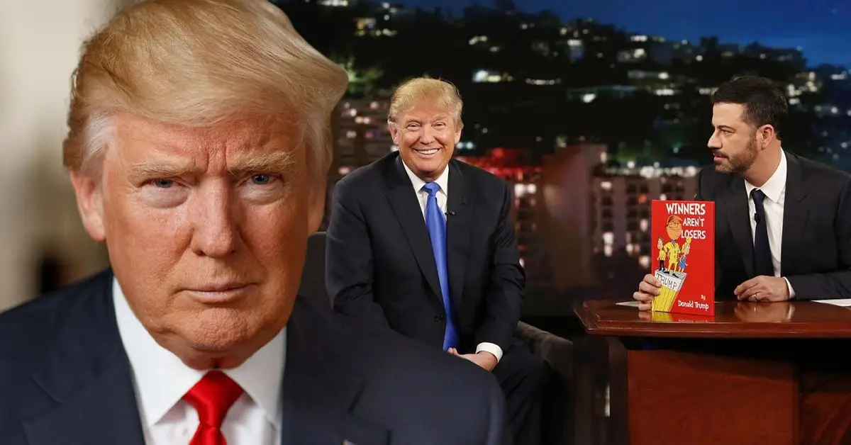 Jimmy Kimmel og Donald Trump