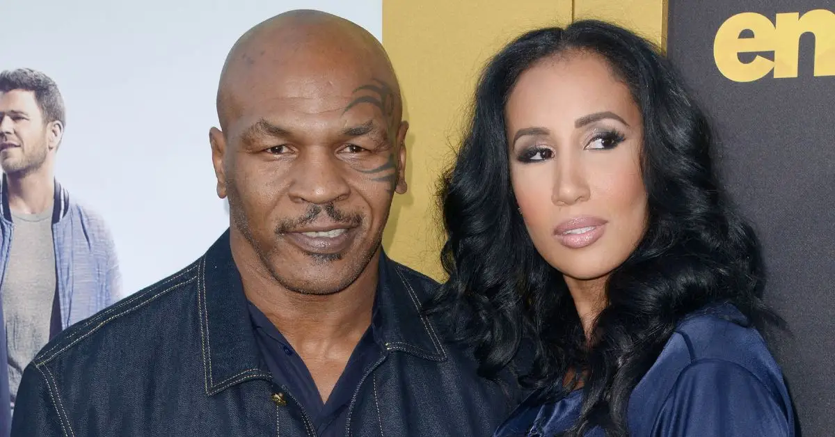 Mike Tyson a Lakiha Spicer na červenom koberci