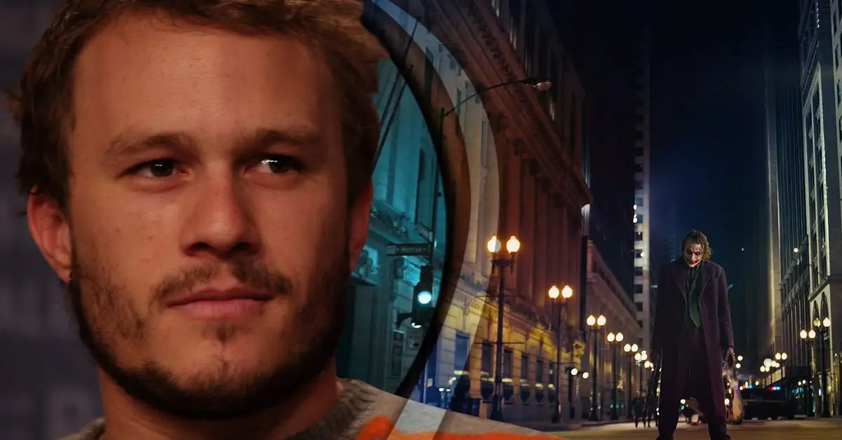 Heath Ledger dans le rôle du Joker dans The Dark Knight