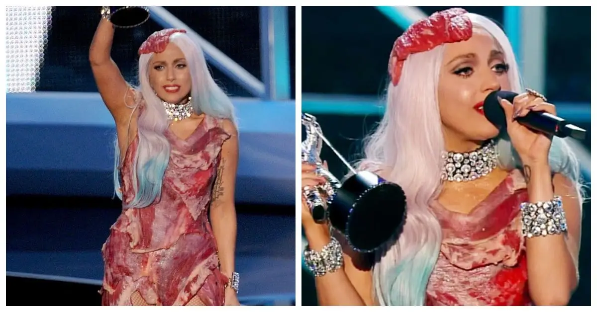 10 rzeczy, których dowiedzieliśmy się o słynnej mięsnej sukience Lady Gagi