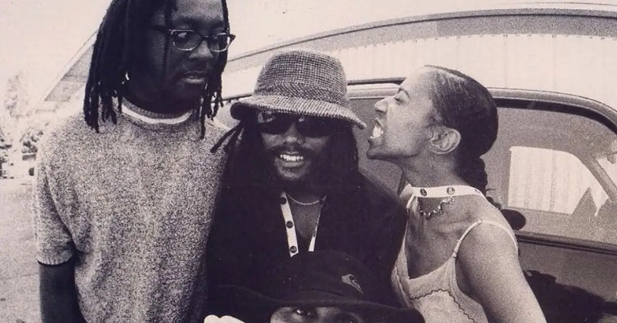 Black Eyed Peas s původní členkou Kim Hill