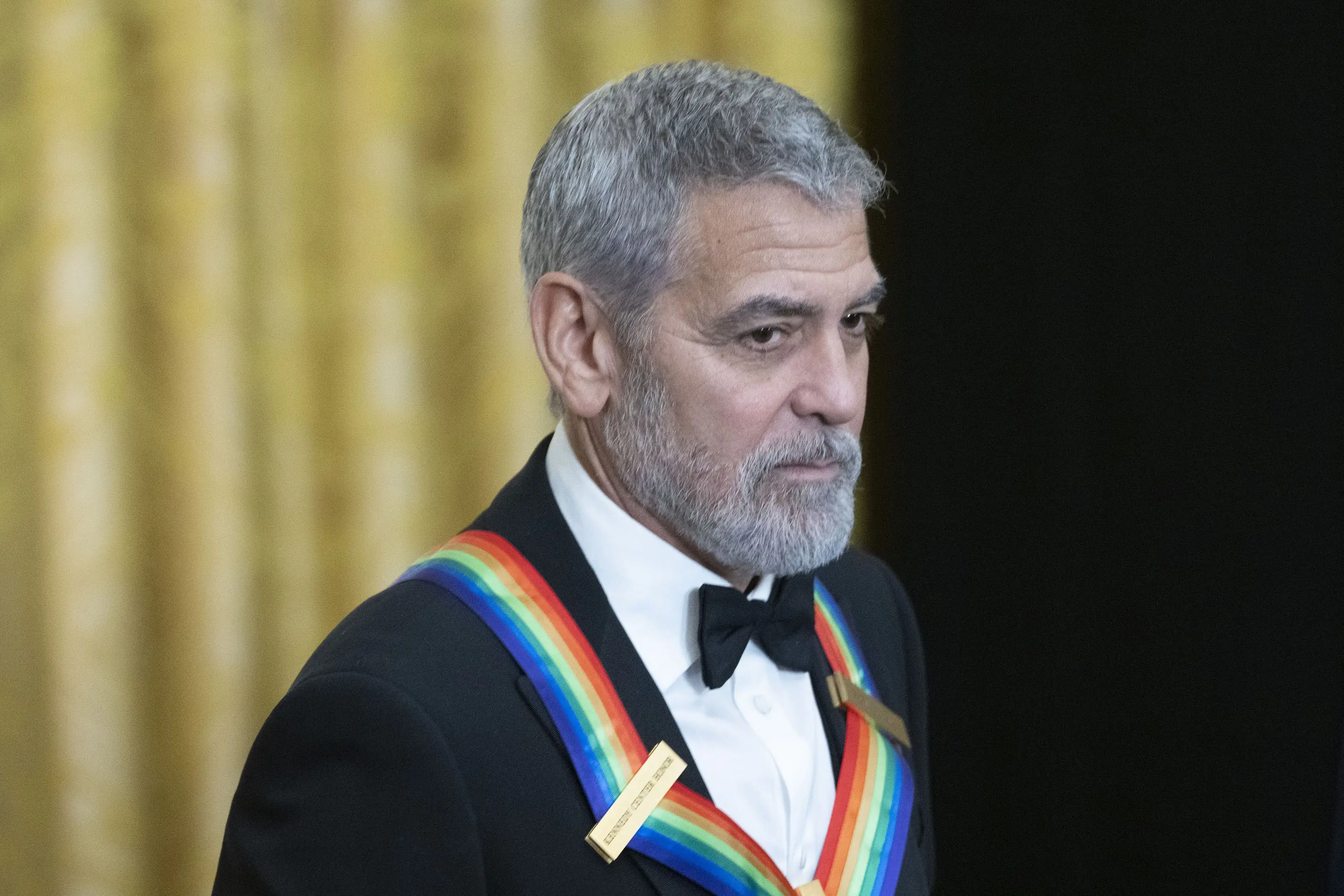 George Clooney przy 45. rocznym wyróżnieniem Kennedy Center