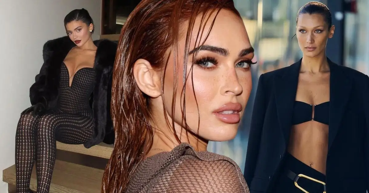 Kylie Jenner, Megan Fox und Bella Hadid