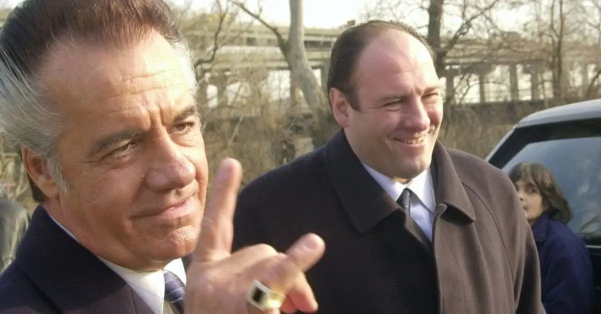 Tony Sirico y James Gandolfini