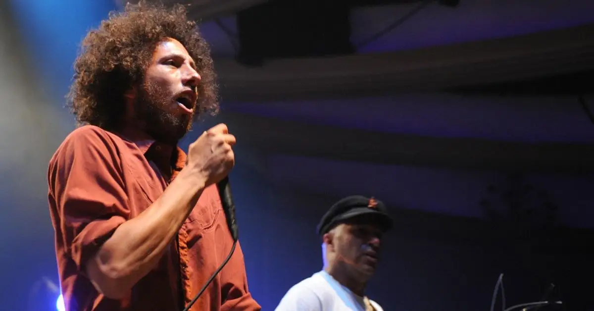 זאק דה לה רושה שר עם Rage Against The Machine