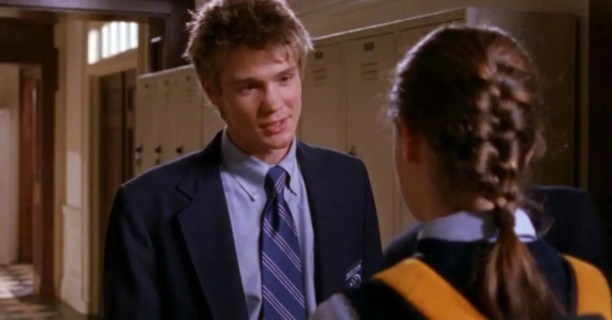 Chad Micheal Murray som Tristan och Alexis Bledel som Rory på Gilmore Girls