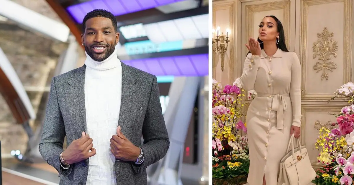 Tristan Thompson y su bebé mamá Jordan Craig desde sus cuentas de Instagram