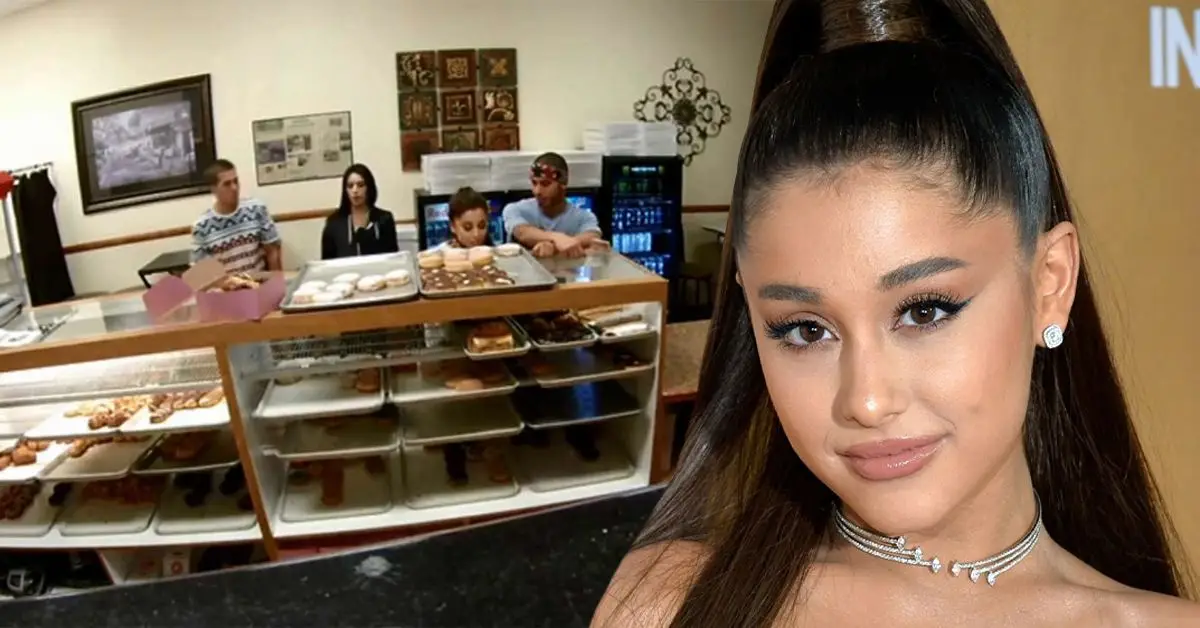 Ariana Grande bei Wolfee Donuts