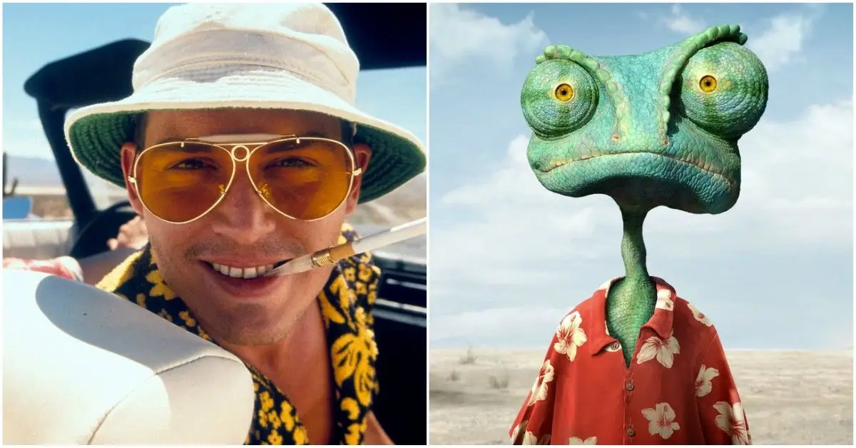 Ecco come sono collegati 'Paura e delirio a Las Vegas' di Johnny Depp e 'Rango