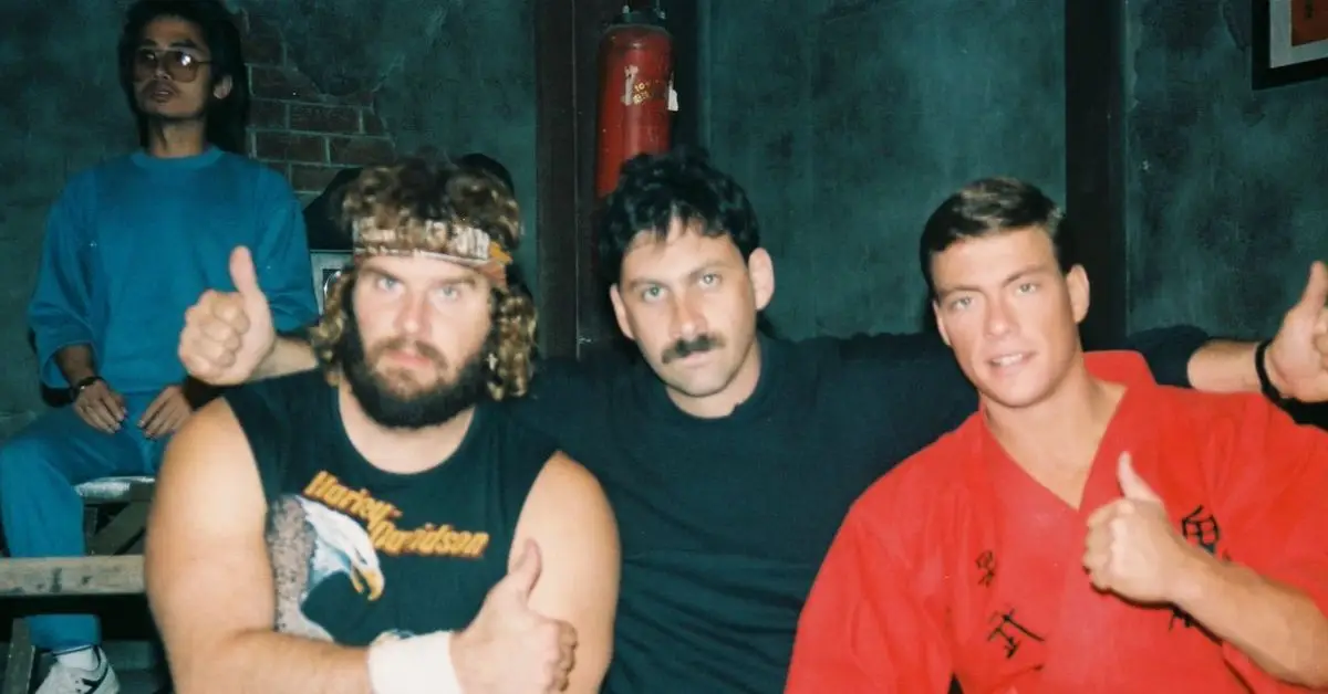 Jean-Claude Van Damme, Donald Gibb e Frank Dux