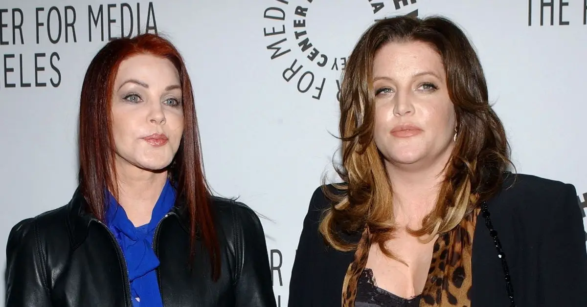 Lisa Marie Presley a Priscilla Presley na 25. ročníku televízneho festivalu Williama S. Paleyho v roku 2008
