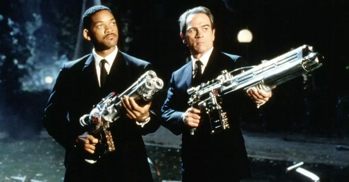 토미 리 존스와 윌 스미스 맨 인 블랙