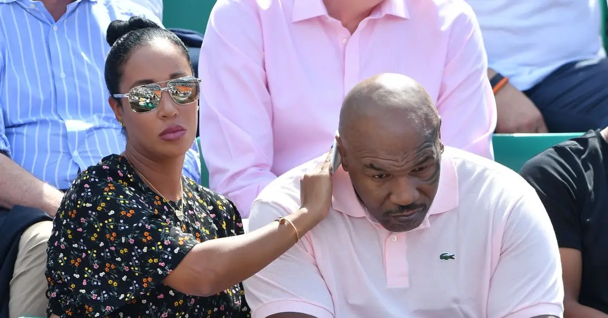 Mike Tyson a Lakiha Spicer na French Open