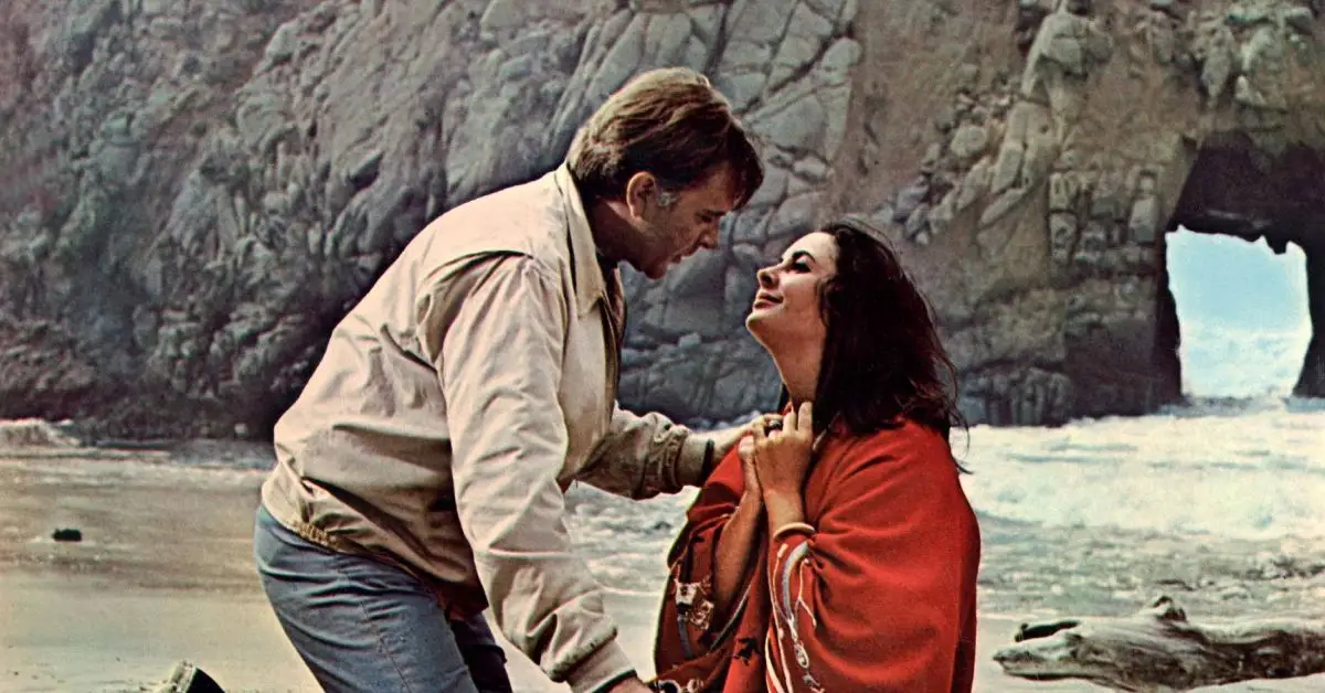 Elizabeth Taylor Richard Burton i The Sandpiper