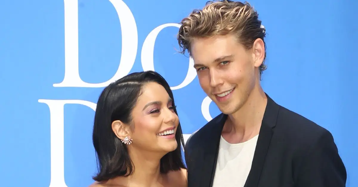 Austin Butler a Vanessa Hudgens na červenom koberci