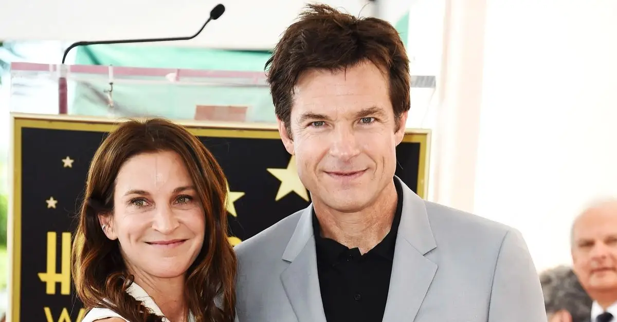 Jason Bateman i Amanda Anka w Hollywood Walk Of Fame