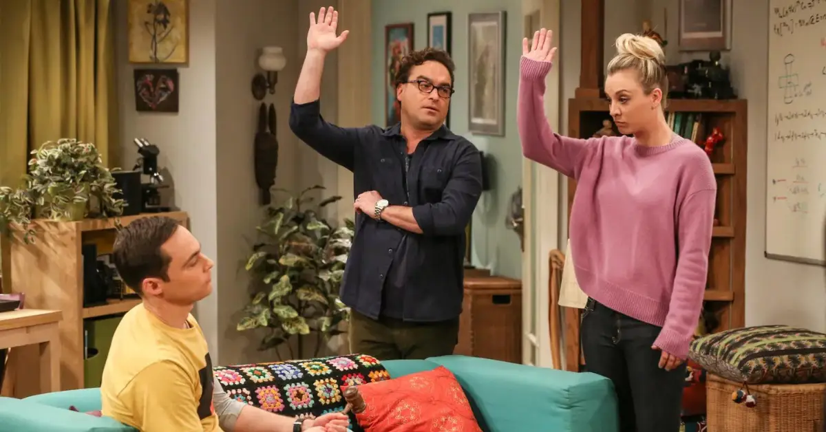 Johnny Galecki, Kaley Cuoco e Jim Parsons