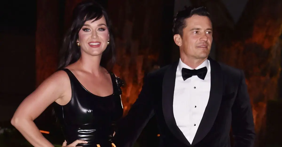 Katy Perry y Orlando Bloom en la Gala AMP