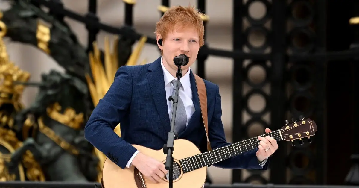 Ed Sheeran se produit au Platinum Jubilee Pageant 2022