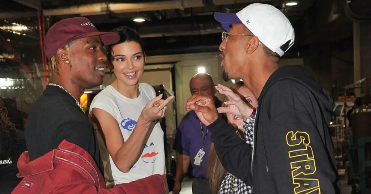 Travis Scott, Kendall Jenner a Taco Bennett
