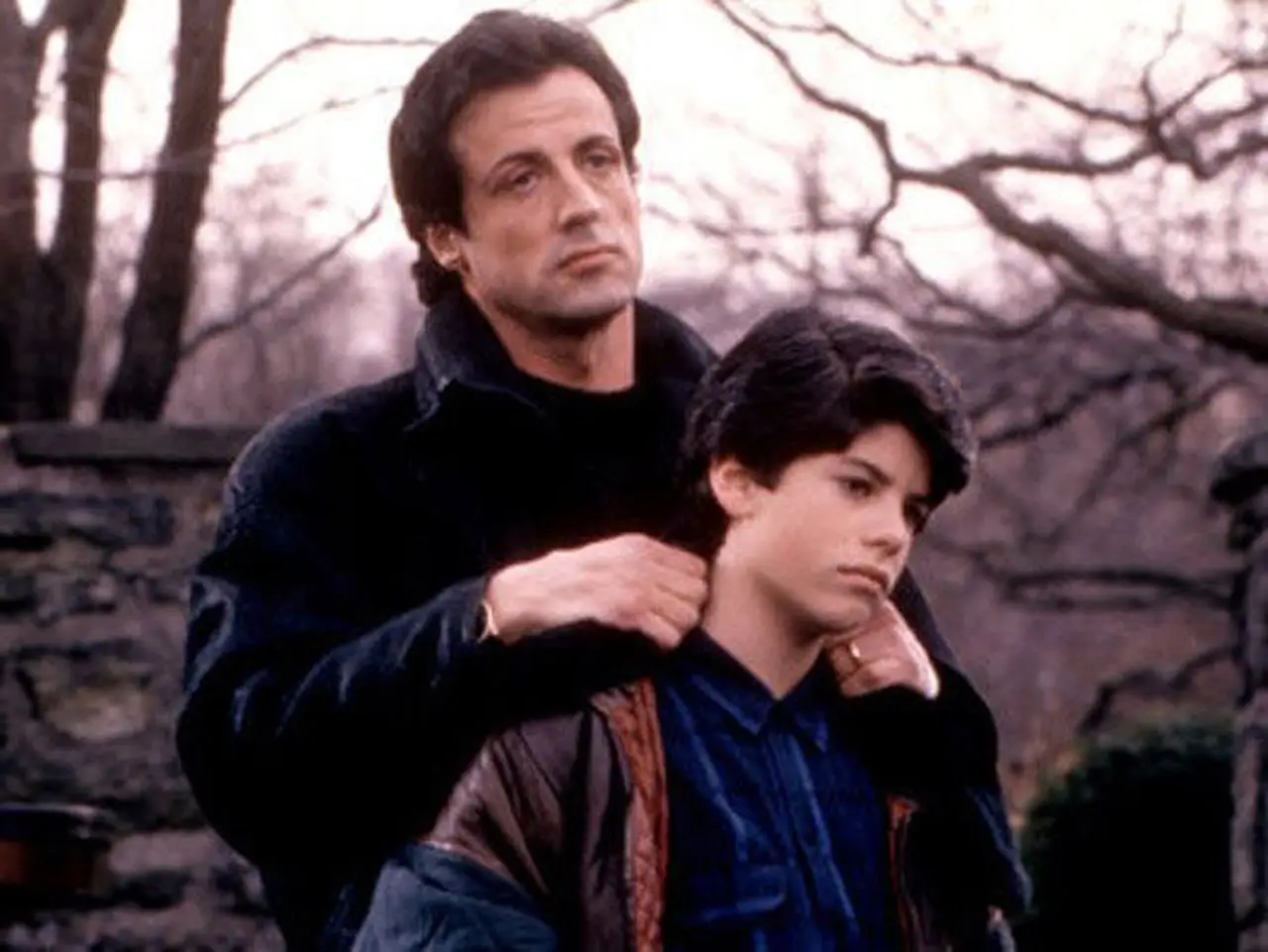 Sylvester e Sage Stallone