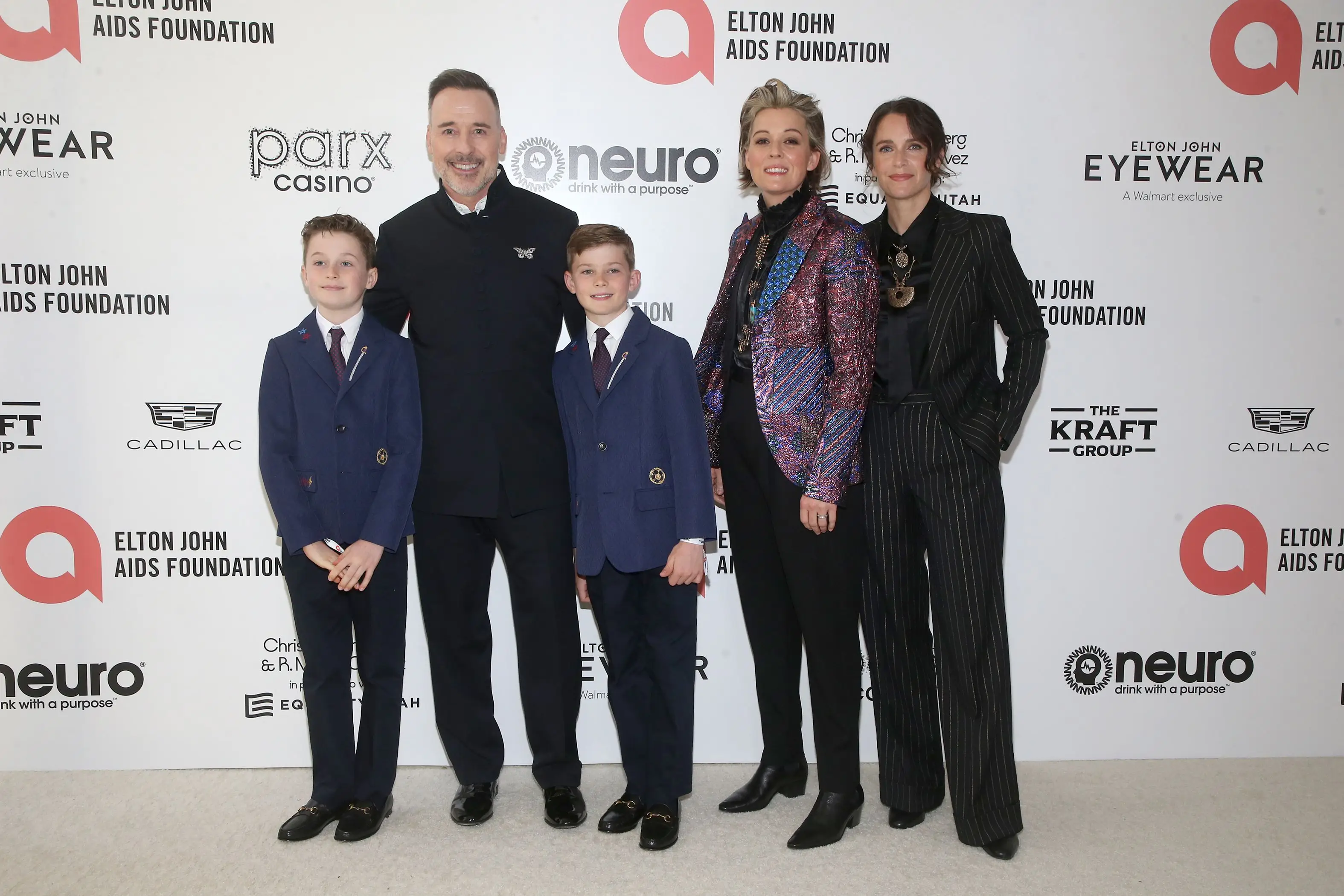 David Furnish i jego dzieci